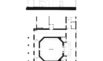 Thumbnail of An architectural plan of the 1989 renovation of Brooks Hall showing the removal of office space to make room for more jury areas, the reorientation of the entrances, and the removal of the ceiling that previously obstructed the dome. Click to view larger image.