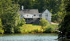 Thumbnail of A view of the residence from across Lake Lanier. Click to view larger image.