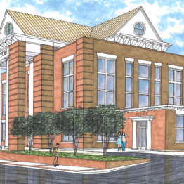 Image of the Tryon Town Hall Renovation project.