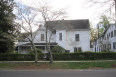 View from Melrose Avenue prior to renovation.