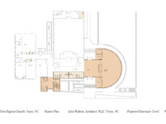 Main level floor plan.